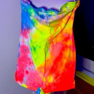 Colorful swimsuit coverup 🩱